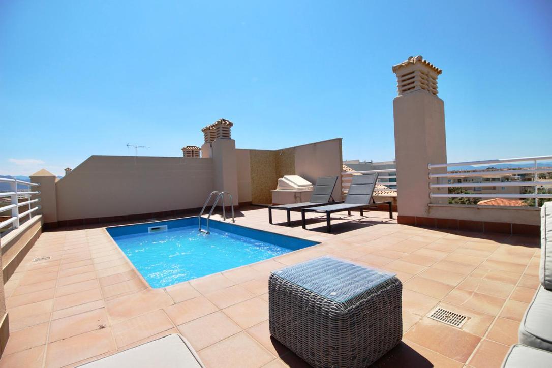 Atico Frontal Al Mar Con Piscina Privada By Homeprive Denia Exterior foto